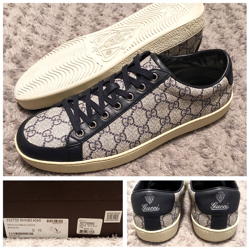 📦SOLD📦Men’s Gucci sneakers paid $465 size 10 - Picture 3 of 8